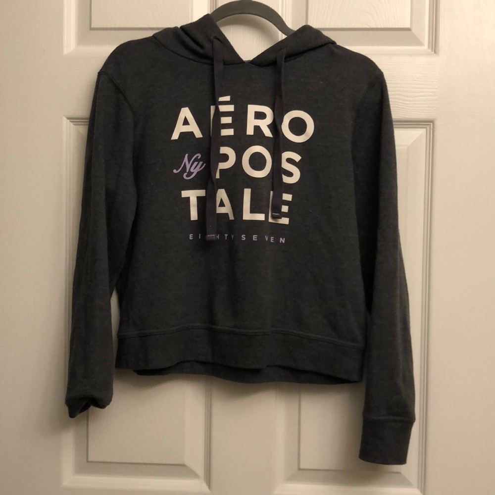 Cropped hoodie
